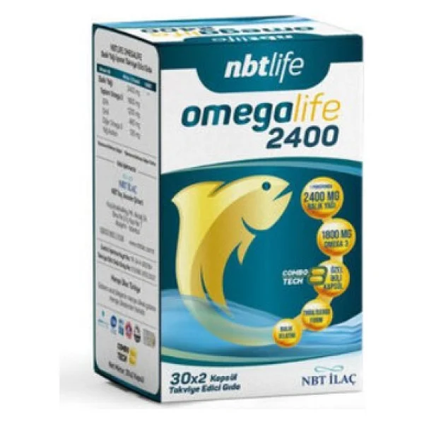 Nbt Life Omegalife 2400 Mg 30x2 Kapsül - Görsel 8