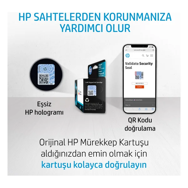 Hp 953xl F6u16ae Mavi Kartuş - Görsel 4