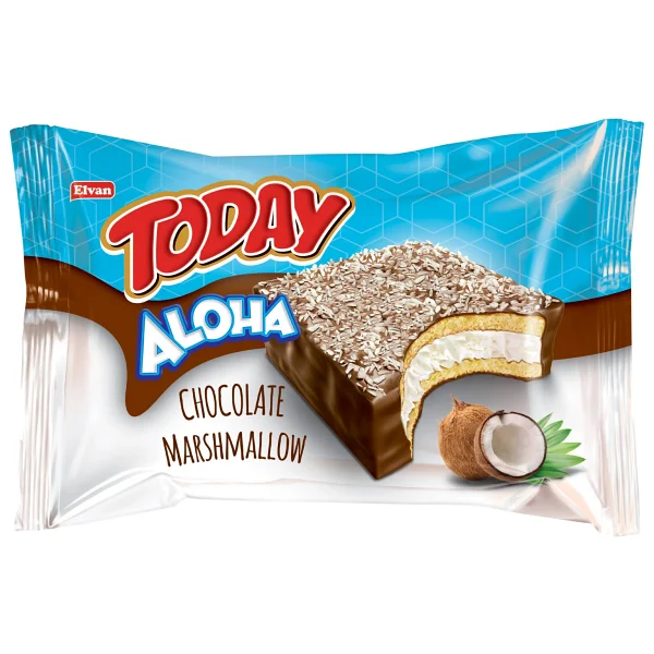 Elvan Aloha Mini Hindistan Cevizli Marshmallowlu 20 Gr. 24 Adet (1 Kutu) - Görsel 5