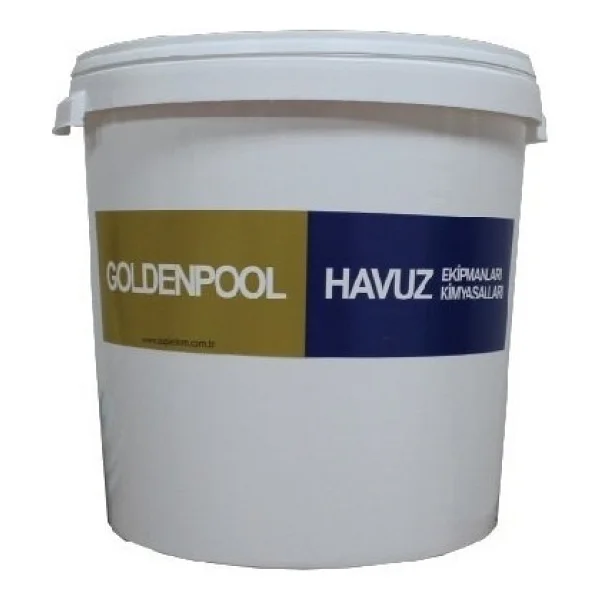 GTX Goldenpool Chlor 90 Toz Klor 90 Gr 25 Kg Havuz Kimyasalı - Görsel 3