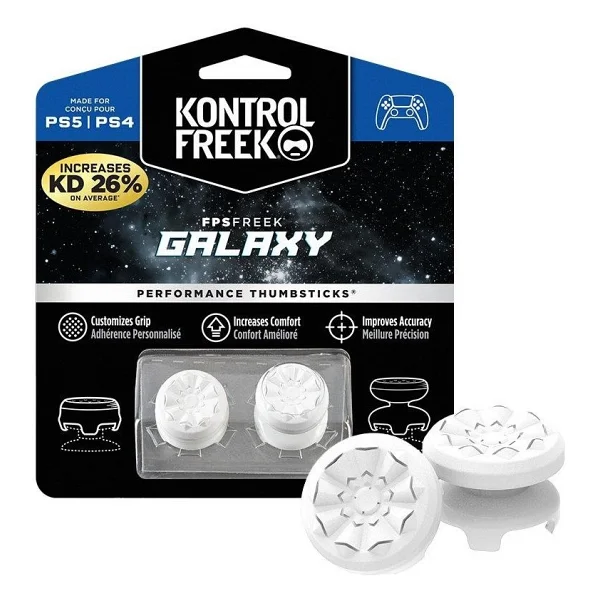 Kontrolfreek Playstation 5 PS5 Beyaz Yüksek Performans - Görsel 2