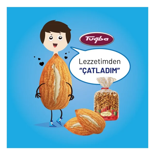 Tuğba Kuruyemiş Badem 250 Gr Tuzlu - Görsel 5