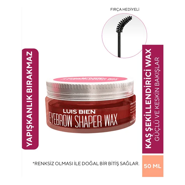 Luis Bien Kaş Şekillendirici Wax 50 Ml - Görsel 7