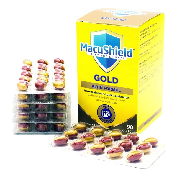 Macushield Gold 90 Kapsül - Görsel 3