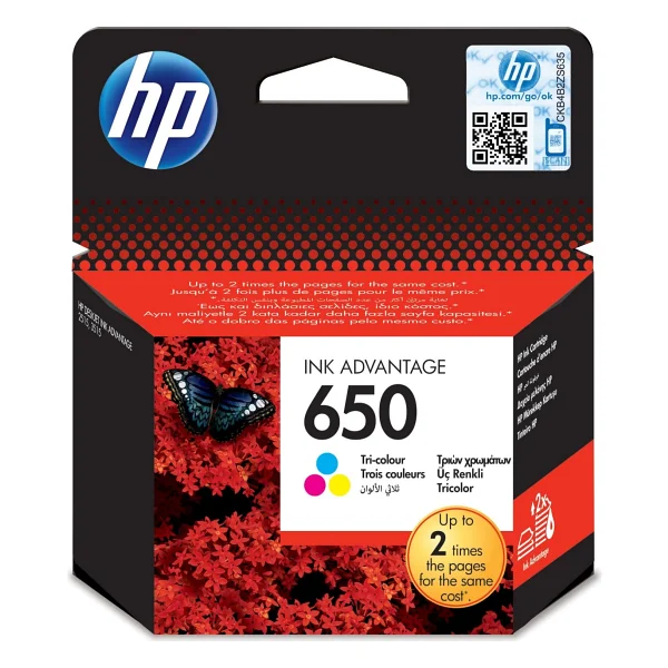 Hp 650 Cz102ae Renkli Kartuş - Görsel 5