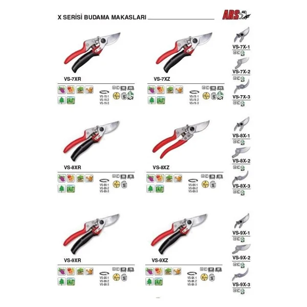 Ars Vs-8xz Budama Makası - Görsel 4