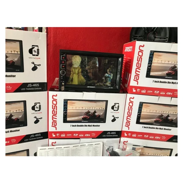 Jameson JS-465 7" 4x45 W Double Oto Multimedya - Görsel 3