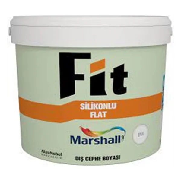 Marshall Fit Silikonlu Flat 15 Lt Dış Cephe Boyası - Görsel 4