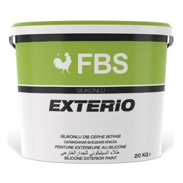 Fbs Exterio Silikonlu 3.5 Kg Dış Cephe Boyası - Görsel 7
