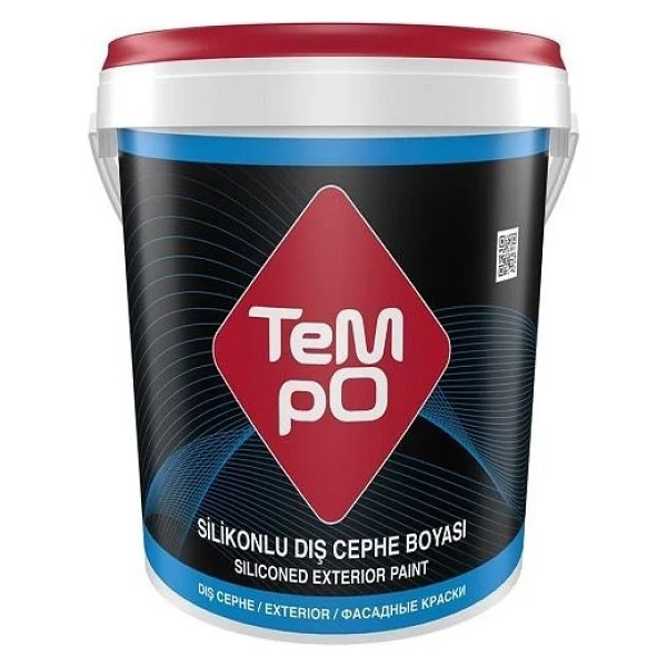 Tempo Silikonlu 20 Kg Dış Cephe Boyası - Görsel 6