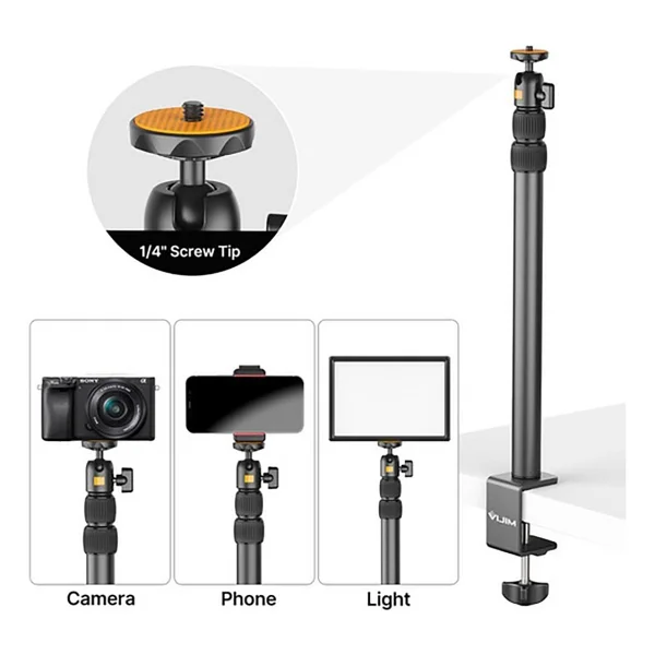 Vijim Ls02 Kamera Ve Işık Masa Montaj Standı - Görsel 5