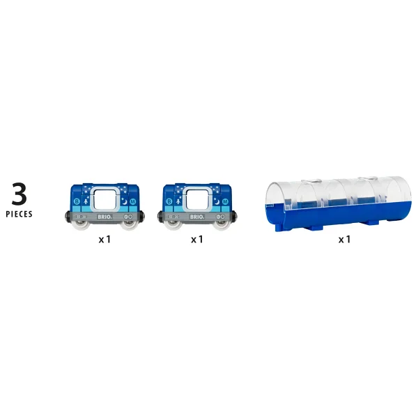 Brio Metro Treni ve Tünel 33970 - Görsel 7