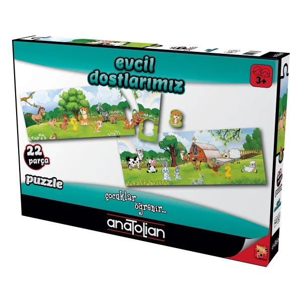 Anatolian Evcil Dostlarımız Puzzle 22 Parça 7462 - Görsel 4