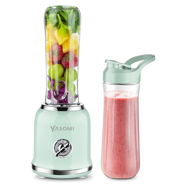 Yasomi Bl019 Retro 300 W Yeşil Smoothie Blender - Görsel 3