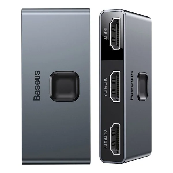 Baseus Matrix 4K Ultra HD 60 Hz 2 Çıkışlı Hdmı Switch - Görsel 3