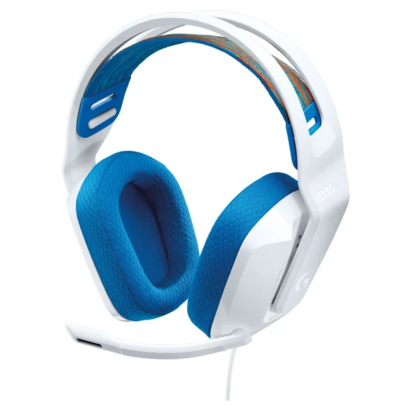 Logitech G335 Beyaz Kablolu Kulak Üstü Oyuncu Kulaklığı - Görsel 3