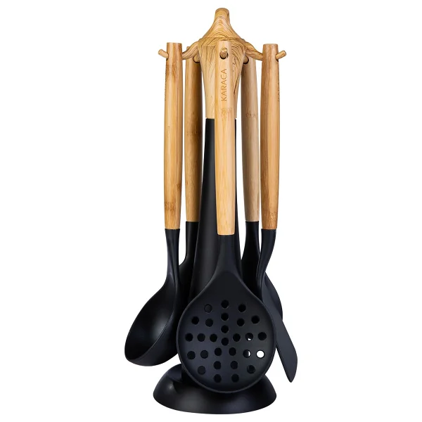 Karaca Woodland Black 6 Parça Servis Seti - Görsel 2
