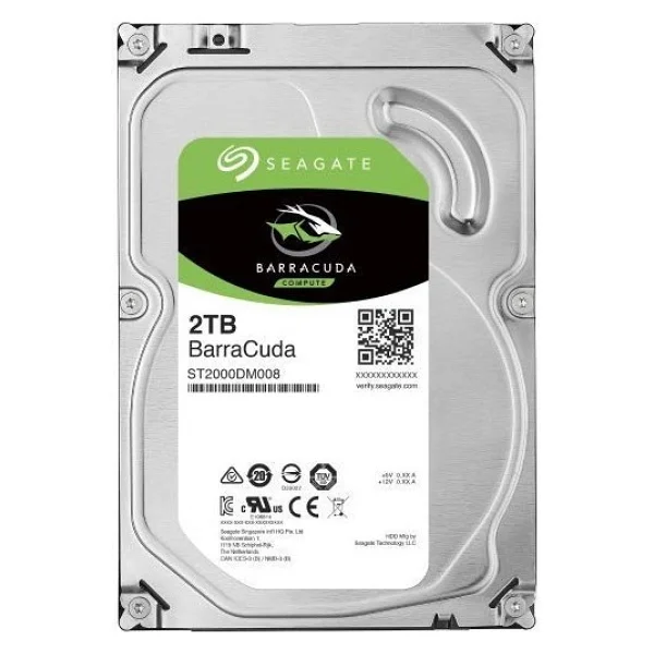 Seagate Barracuda St2000dm008 Sata 3.0 7200 Rpm 3.5" 2 TB Harddisk - Görsel 3