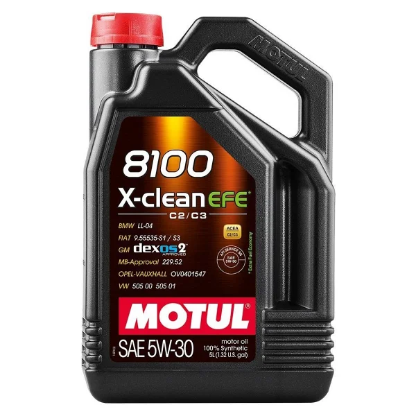 Motul 8100 X-Clean EFE 5W-30 5 lt Motor Yağı - 2023