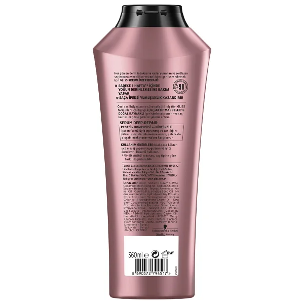 Gliss Serum Deep Repair Şampuan 360 Ml - Görsel 4