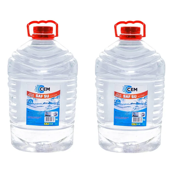 Cem Car Care Saf Su Ütü Ve Akü Suyu 5 Lt 2'li Avantaj Paket - Görsel 6