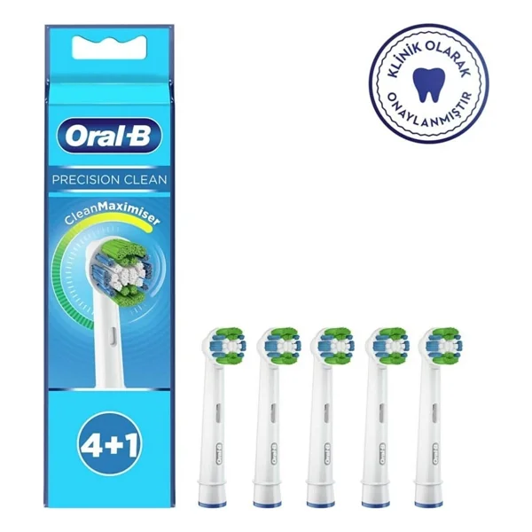 Oral-B Precision Clean 5'li Diş Fırçası Başlığı - Görsel 9