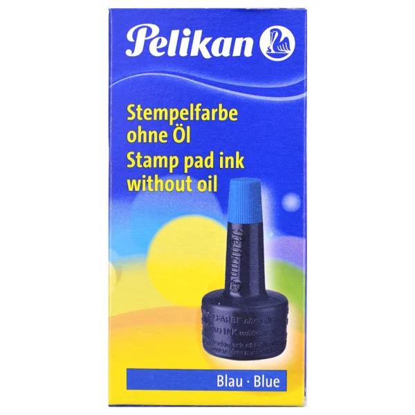Pelikan Mavi Istampa Mürekkebi 30 Ml - Görsel 4