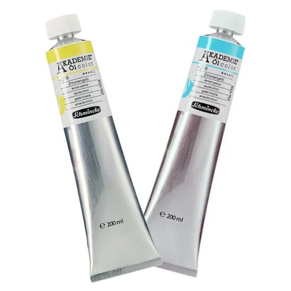 Schmincke Akademie 200 ml 504 Green Earth Yağlı Boya - Görsel 2