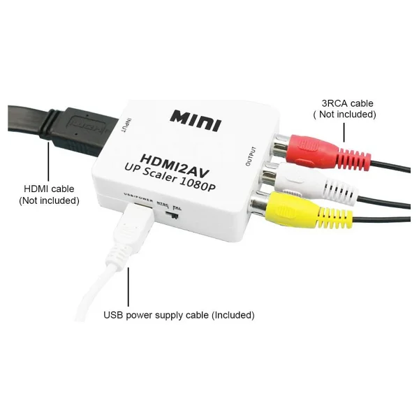 Alfais 4552 Hdmı To Rca Dönüştürücü - Görsel 4