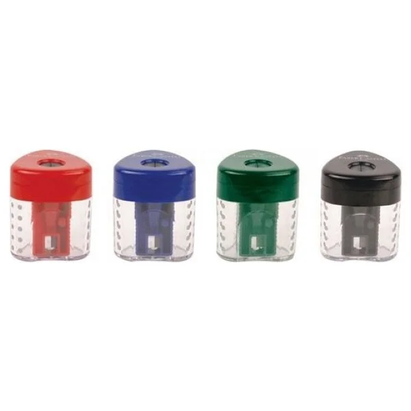 Faber-Castell Grip Auto Klasik Renkler Kalemtıraş - Görsel 2