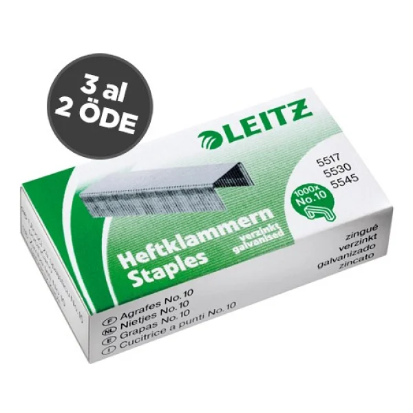 Leitz No:10 Zımba Teli (5577) 3 Adet - Görsel 2