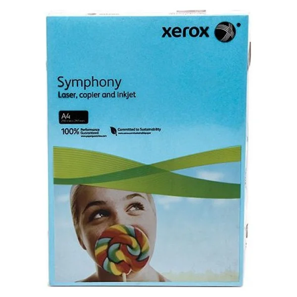 Xerox Symphony A4 80 Gr 500 Yaprak Açık Yeşil Renkli Fotokopi Kağıdı - Görsel 2