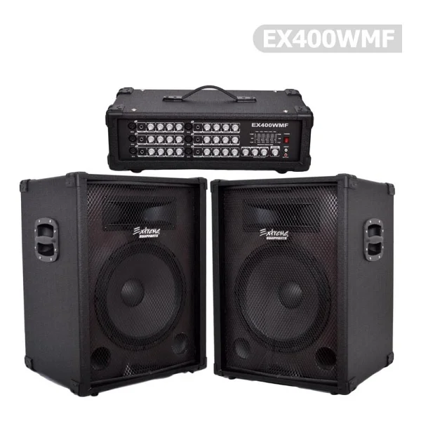 Extreme Ex400wmf Kafa + 2 Kolon Amfi Ses Sistemi - Görsel 5
