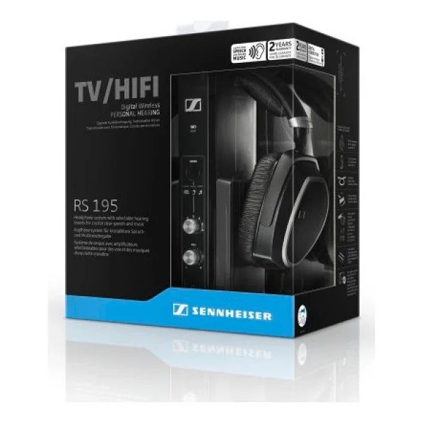 Sennheiser Rs 195 Kablosuz Kulak Üstü TV Kulaklığı - Görsel 5