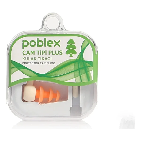 Poblex Çam Tipi Plus Küçük Boy (S) Kulak Tıkacı - Görsel 4
