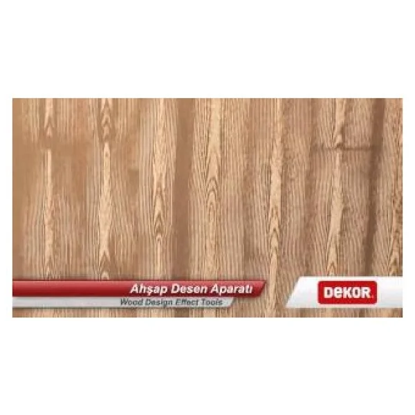 Dekor 1345 10 Cm Ahşap Desen Aparatı - Görsel 5