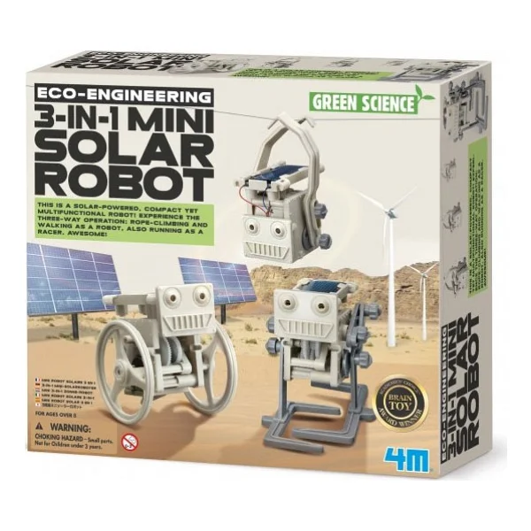 4m Mini Güneş Enerjili Solar Robot 3 İn 1 3377 - Görsel 2