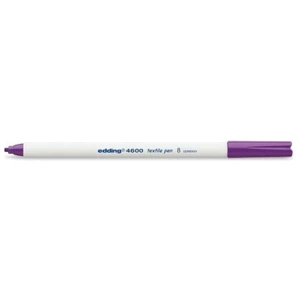 Edding E-4600 Tekstil Kalemi Mor - Görsel 2