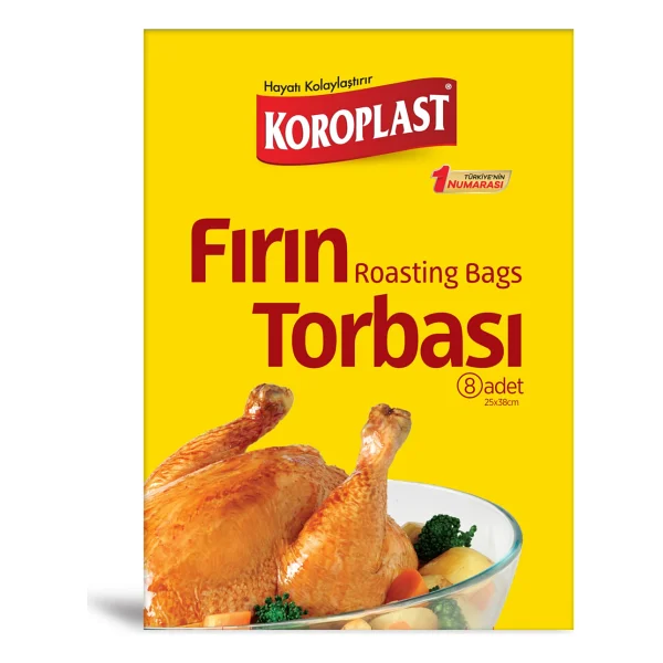 Koroplast 25x38 Cm 8'li Fırın Poşeti - Görsel 3