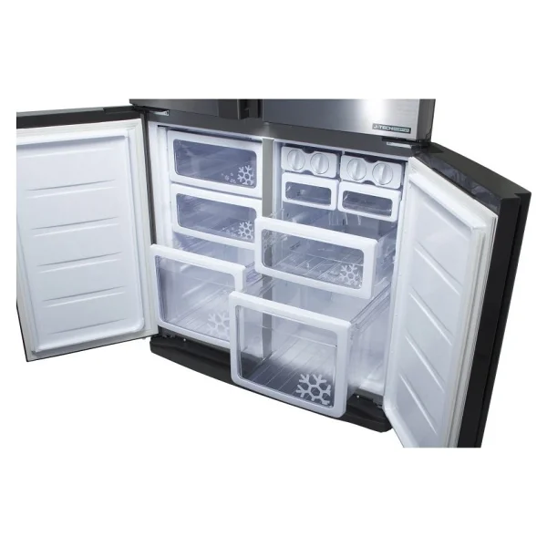 Sharp Sj-Ex820f-Sl Gardırop Tipi No-Frost Buzdolabı - Görsel 3