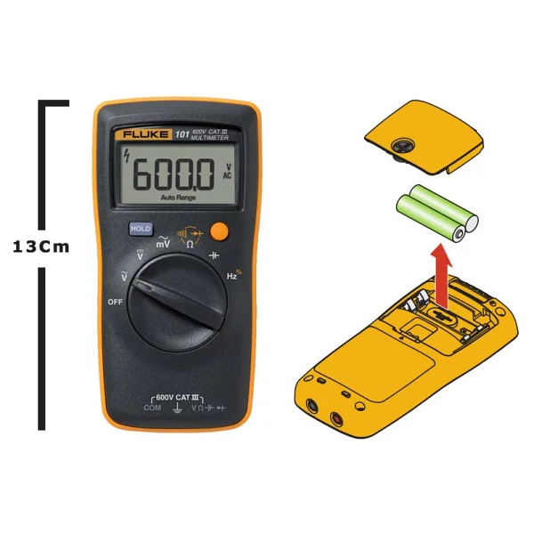Fluke 106 Dijital Multimetre - Görsel 2