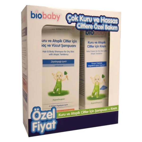 Biobaby Atocare Ultra Sensitive Şampuan 300 Ml Ve Krem 100 Ml İkili Set Çok Kuru Ciltler İçin - Görsel 10