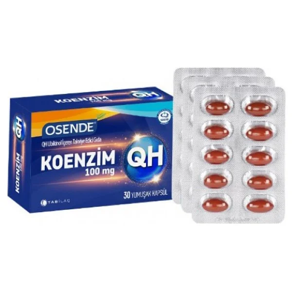 Osende Koenzim Qh 100 Mg 30 Yumuşak Kapsül - Görsel 6