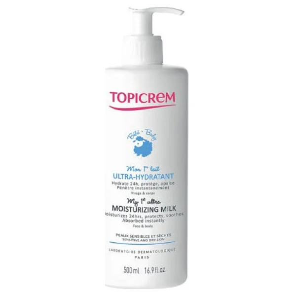 Topicrem My First Ultra Moisturizing Milk 500 Ml Bebek Nemlendirici - Görsel 5