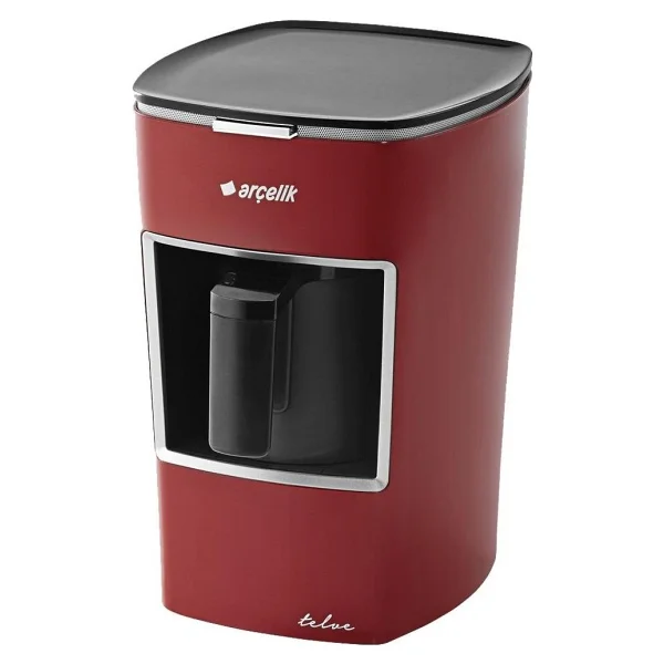 Arçelik K 3300 Mini Telve Kırmızı Türk Kahve Makinesi - Görsel 5