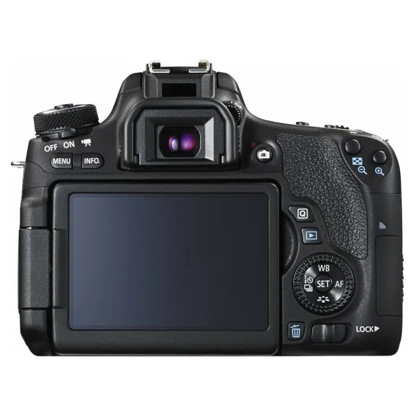 Canon Eos 750d + 18-55mm Lens Dslr Fotoğraf Makinesi - Görsel 4