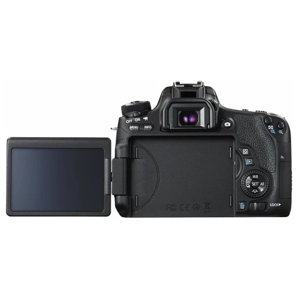 Canon Eos 750d + 18-55mm Lens Dslr Fotoğraf Makinesi - Görsel 5