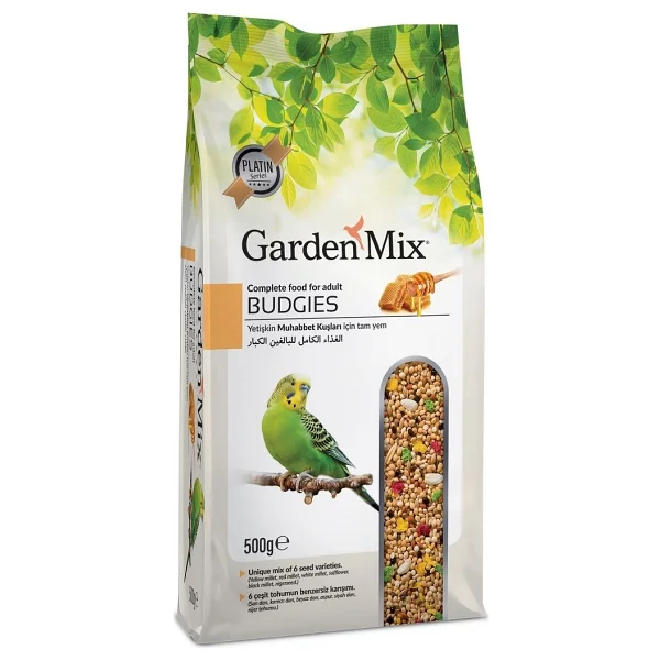 Gardenmix Platin Ballı 500 Gr Muhabbet Kuşu Yemi - Görsel 3