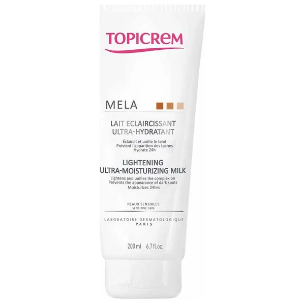 Topicrem Mela Lightening Ultra Moisturizing Milk 200 Ml Vücut Nemlendirici - Görsel 2