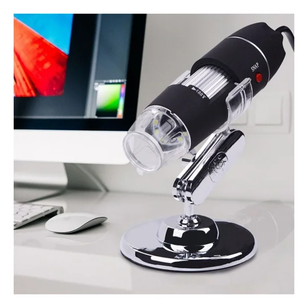 Microcase 1000x USB HD Cmos 8 LED Dijital Mikroskop - Görsel 3